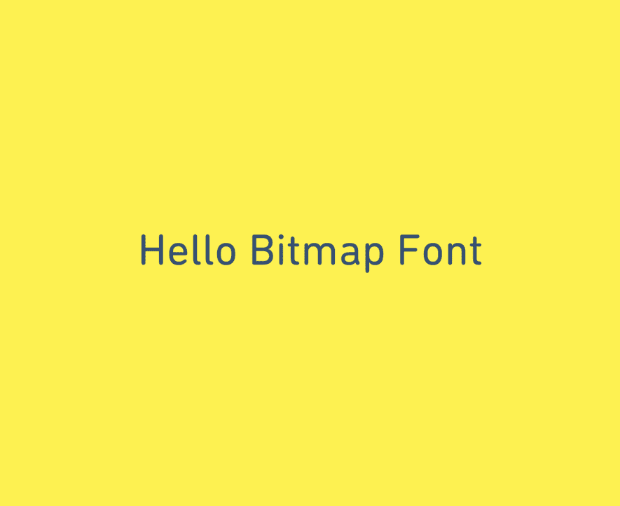 Making and Using a Bitmap Font in PIXI.js v5 | AMW Blog